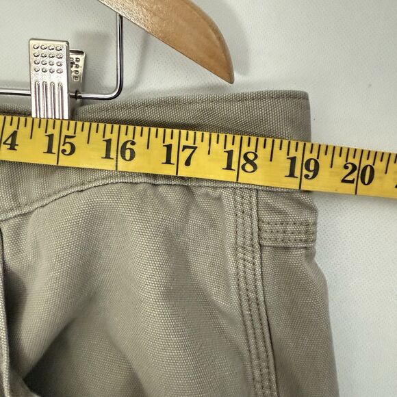 Wrangler Workwear Carpenter Pants Relaxed Khaki Tan Mens 36x28 - Picture 5 of 8